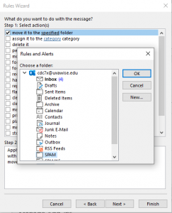 Documentation - Outlook Spam Rules 19